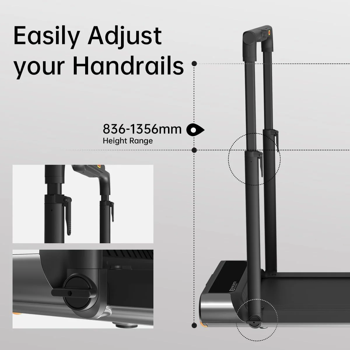 Kingsmith R3 Hybrid WalkingPad Foldable Smart Treadmill – Compact Home & Office Fitness Machine - Image 7