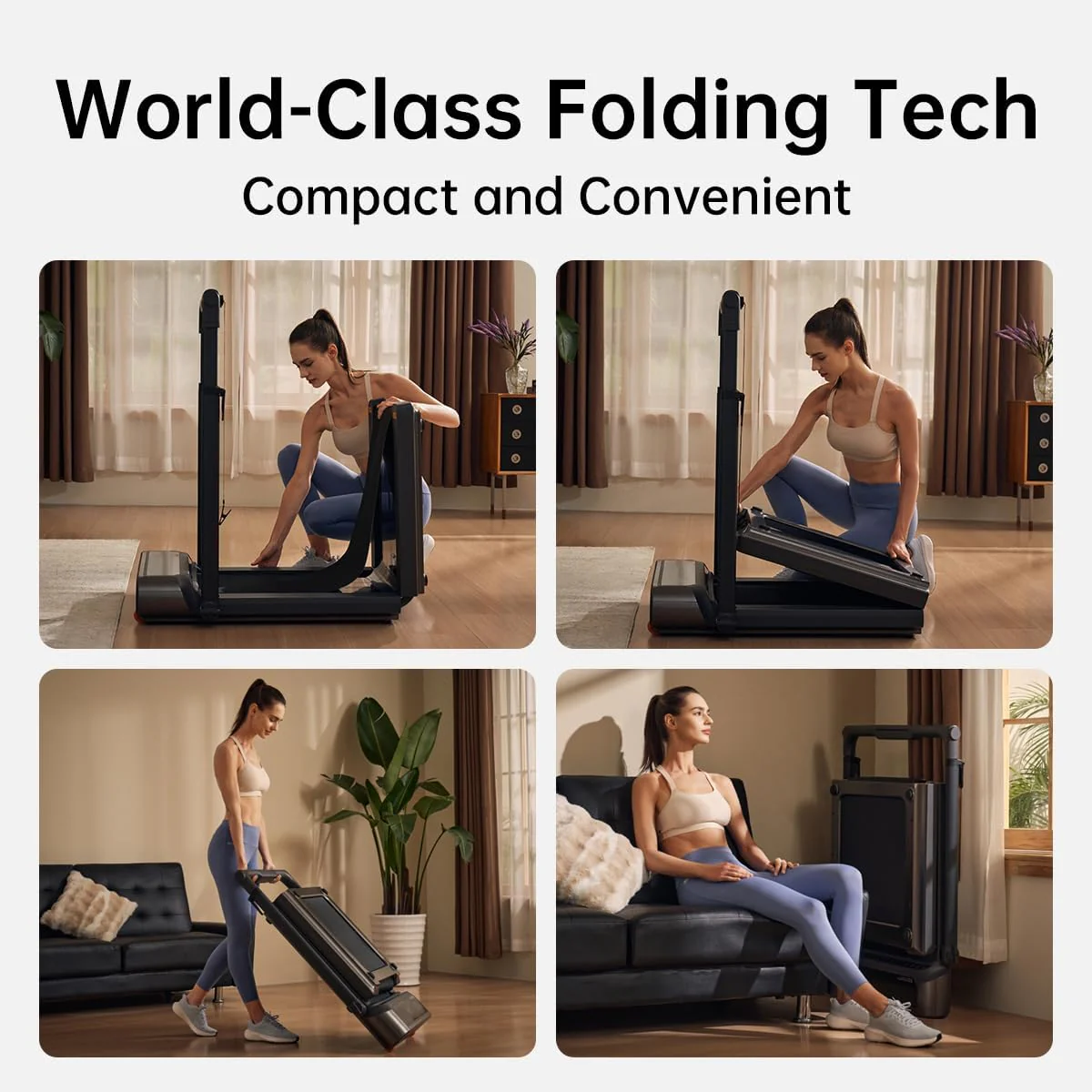 Kingsmith R3 Hybrid WalkingPad Foldable Smart Treadmill – Compact Home & Office Fitness Machine - Image 3