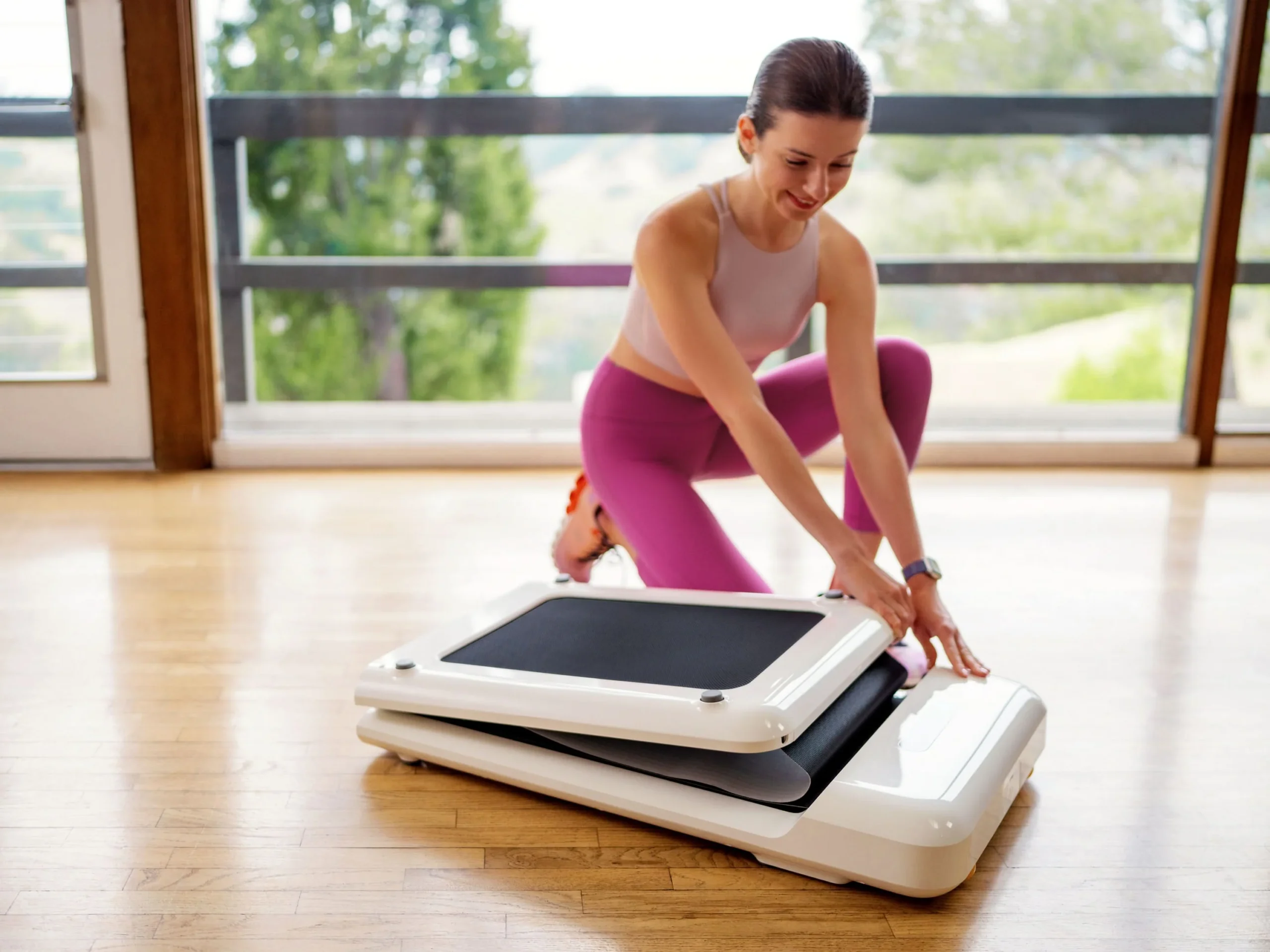 Red - Kingsmith C2 Walkingpad Treadmill - Image 19